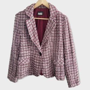Women's Pink Tweed Jacket